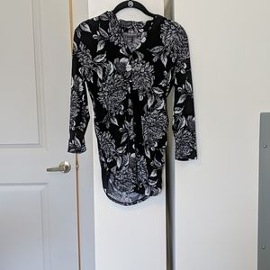 Floral Print Maternity Blouse